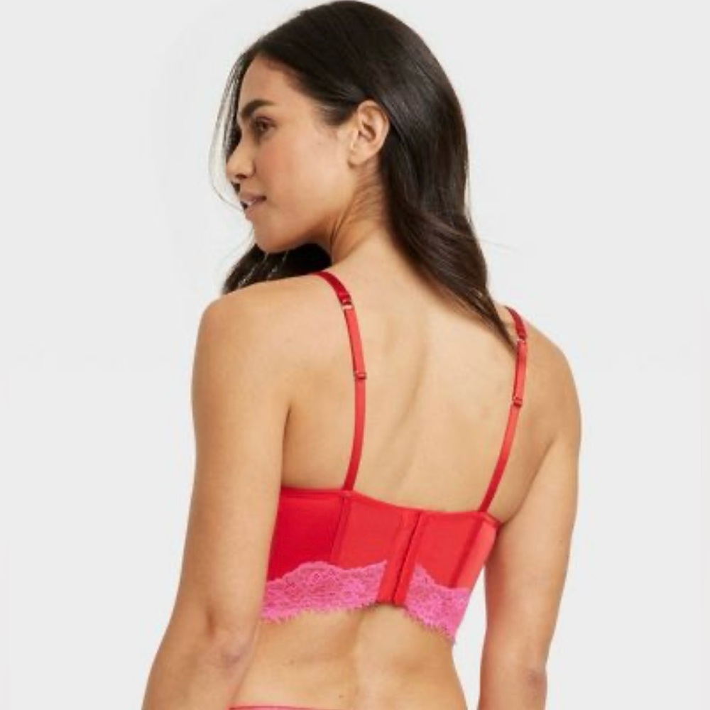 🩷❤️NEW Women's Lace Lingerie Corset - Auden Size XS NWT🩷❤️ - Picture 2 of 11